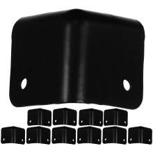 48Pcs Black Wooden Box Corner Protectors Decorative Protective Guards