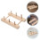 4Pcs Desktop Wooden Thread Stand Khaki Thread Storage for Spools 11