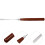 9Pcs Nail Manicure Mixing Brown Multifunctional DIY Nail Tools 11
