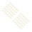 200Pcs White Plastic Replacement Shutter Pins for Cabinet Door Repair 5