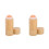 2Pcs Multi-Color Bamboo Volcanic Face Roller Oil Absorbing Stick 10