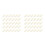 200Pcs White Plastic Replacement Shutter Pins for Cabinet Door Repair 6