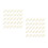 200Pcs White Plastic Replacement Shutter Pins for Cabinet Door Repair 10