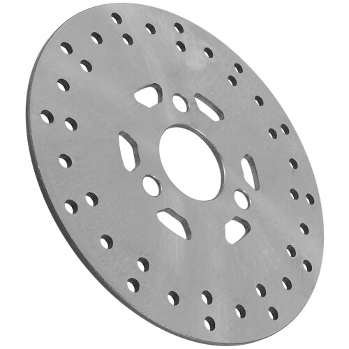 2Pcs Durable Silver Brake Disc for Motorcycle and Cycling Replacement 1
