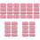 40Pcs Pink Iron Tin Candy Cases Portable Push-Pull Sliding Lid Boxes 3