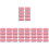 40Pcs Pink Iron Tin Candy Cases Portable Push-Pull Sliding Lid Boxes 5