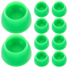 50Pcs Children’s Slide Fixing Screw Caps Green Plastic Slide Accessory