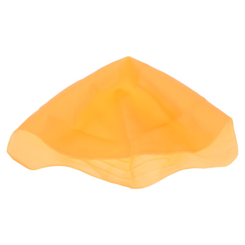 2Pcs Beige Latex Bald Cap Realistic Elderly Cosplay Costume Accessory