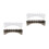 4Pcs Multi Hair Tools Case Clipper Comb Holder Hair Salon Storage Box 4