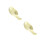 2Pcs Creative Yellow Ceramic Chopstick Holder and Snack Sauce Bowl 3