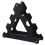 3Pcs Black Triangle Dumbbell Storage Durable Gym Holder 1