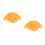 2Pcs Beige Latex Bald Cap Realistic Elderly Cosplay Costume Accessory 8