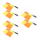 6Pcs Soccer Referee Flags Durable Sports Match 8
