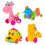 8Pcs Animal Clockwork Playthings Plastic Wind-Up Toys for Children 1