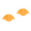 2Pcs Beige Latex Bald Cap Realistic Elderly Cosplay Costume Accessory 4