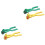 4Stk Winterspielzeug Schneemannform -Set Kinder Farben 4