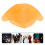 2Pcs Beige Latex Bald Cap Realistic Elderly Cosplay Costume Accessory 11