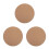 3Pcs DIY Khaki Pottery Bats Durable Ceramic Drying Slabs for Sculptors 6