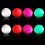 24Pcs Assorted Color LED Golf Balls for Game Training and Practice 1