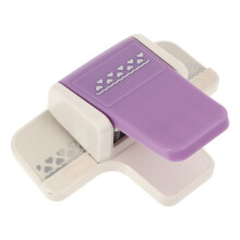 2Pcs Stainless Steel DIY Paper Puncher Multi Color Scrapbook Crafts