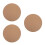 3Pcs DIY Khaki Pottery Bats Durable Ceramic Drying Slabs for Sculptors 4
