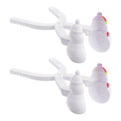 4Stk Winterspielzeug Schneemannform -Set Kinder Farben 1
