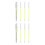 2Sets Yellow Plastic Tattoo Eyebrow Marker Pen Cosmetic Mapping Tool 2