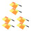 6Pcs Soccer Referee Flags Durable Sports Match 5