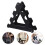 3Pcs Black Triangle Dumbbell Storage Durable Gym Holder 10