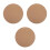 3Pcs DIY Khaki Pottery Bats Durable Ceramic Drying Slabs for Sculptors 7
