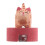 3Pcs Wooden Cat Pencil Sharpener Cute Manual Handheld Sharpener Orange 1