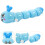 8Pcs Animal Clockwork Playthings Plastic Wind-Up Toys for Children 9