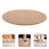 3Pcs DIY Khaki Pottery Bats Durable Ceramic Drying Slabs for Sculptors 9
