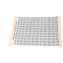 4Pcs Guitar Chord Chart Home Use White Coated Paper Training Guide