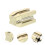 10Pcs Gold Eyebrow Pencil Trimming Tool Versatile Flat Tip Sharpener 9