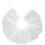 4Pcs White Layered Mesh Ruffled Clown Collar Vintage Decorative Shawl 2