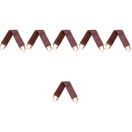 6Pcs Brown Back Scrubber Self-Tanning Applicator for Easy Back Massage 2
