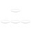 4Pcs Durable Stainless Steel Foot Bath Retainer Hoops Fit 7
