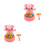 2Pièces Jeu Pédagogique Marteau Rose Pour Petits Joueurs 4