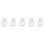5Pcs Reusable Transparent Melon and Fruit Growing Mold Plastic Kitchen 9