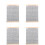 4Pcs Guitar Chord Chart Home Use White Coated Paper Training Guide 5