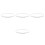 4Pcs Durable Stainless Steel Foot Bath Retainer Hoops Fit 9