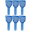 6Pcs Blue Plastic Ice Durable Refrigerator Ice for Home 5