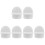 6Pcs Multi-Use White Rubber Stoppers for Mop Bucket Water Control 4