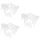 3Pcs Spider Web Shaped Silver Cutting Dies for DIY Card Crafting 9