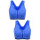 2Pcs Bra Padded High Impact Breathable Exercise Wear 7