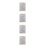 4Pcs Guitar Chord Chart Home Use White Coated Paper Training Guide 8