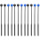 12Pcs Home Use Drum Mallets for Marimba Xylophone Assorted Color Grip 6