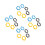24Pcs Soft Touch Rubber Microphone Anti-Roll Rings for Secure Hold 6