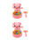 2Pièces Jeu Pédagogique Marteau Rose Pour Petits Joueurs 3